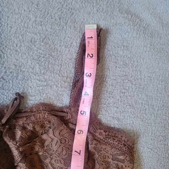 forever 21 brown flower designed dress - Picture 3 of 6